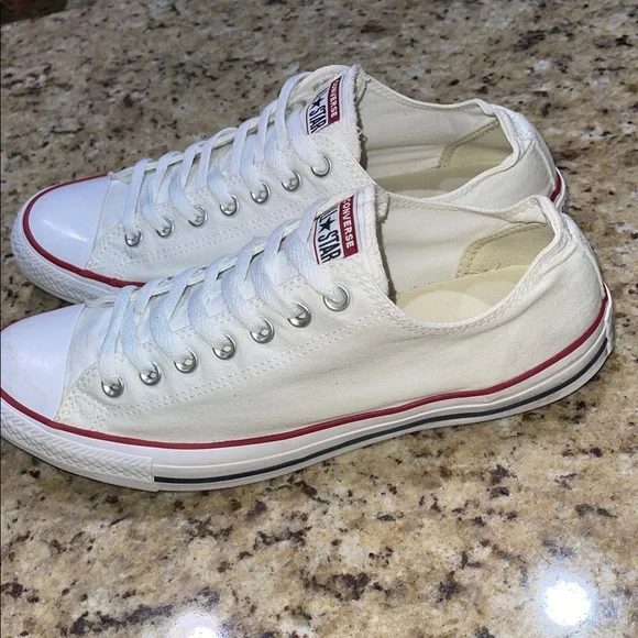 Converse All Star White Sneakers - Picture 3 of 10